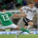 Germany beat Northern Ireland Cross runig the ball UEFA Euro selection