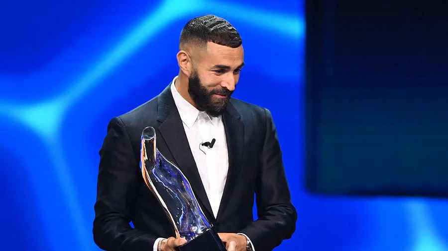 Karim Benzema and Alexia Putellas won The UEFA player of the year awards
